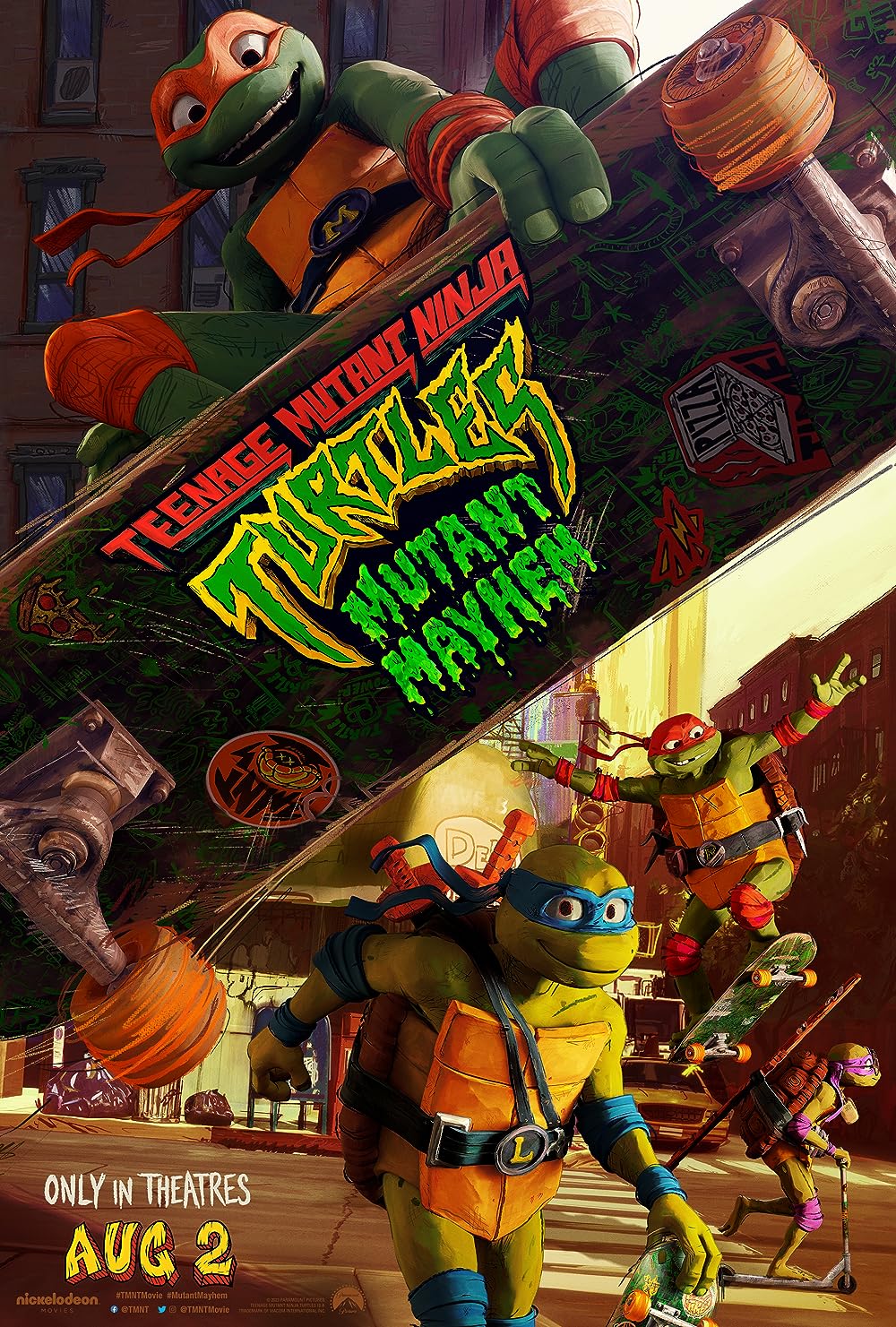 Download Teenage Mutant Ninja Turtles: Mutant Mayhem (2023) WEB-DL Full Movie (Hindi-English) 480p & 720p & 1080p Qualities. This is a Hollywood movie and...