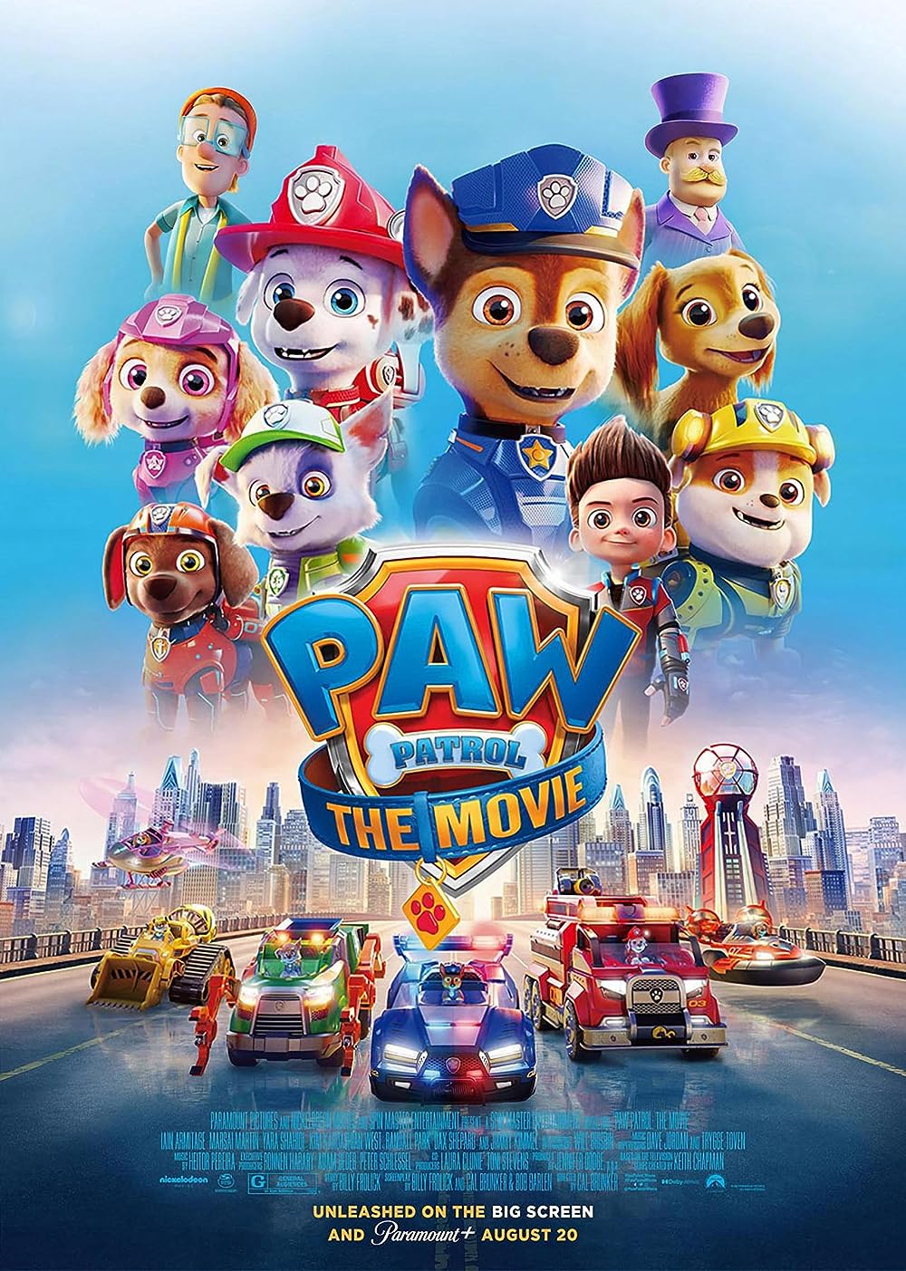 Download PAW Patrol: The Mighty Movie (2023) Dual Audio {Hindi-English} Movie 480p | 720p